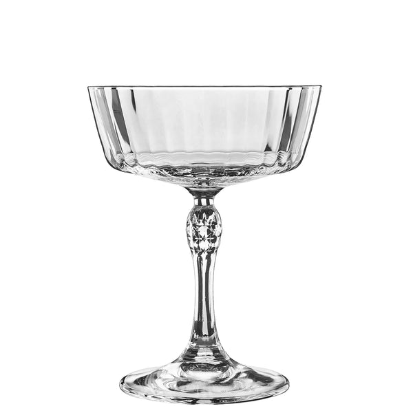 Ribbed Cocktail Glass