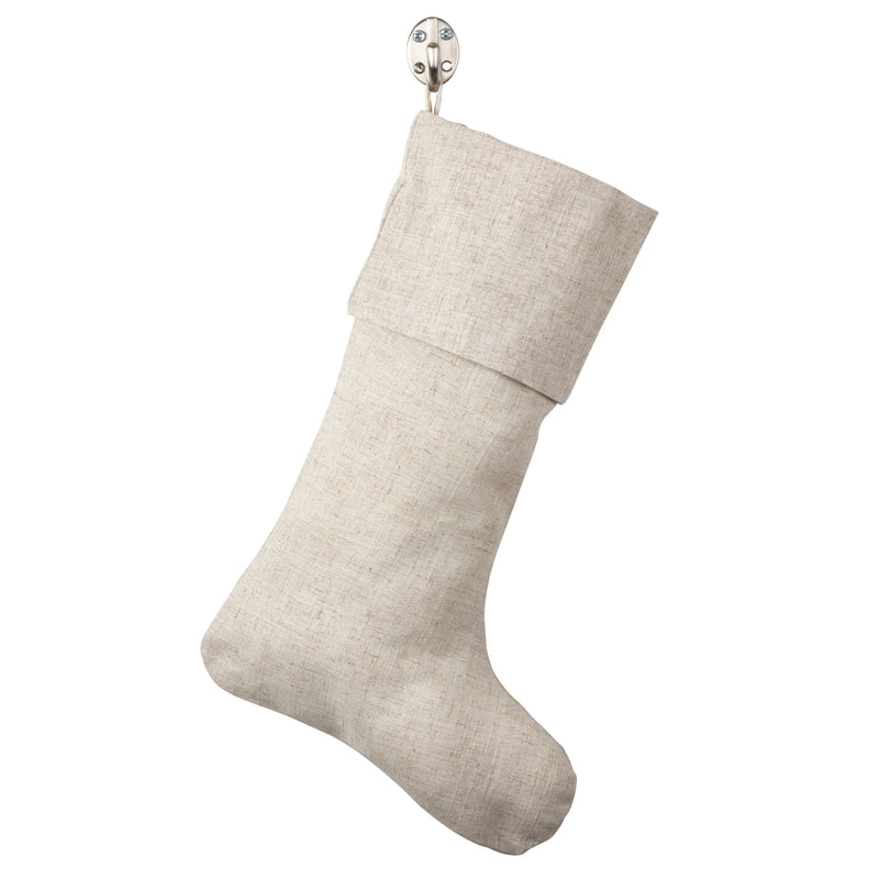 Toscana Stocking: Natural / 7"x15"