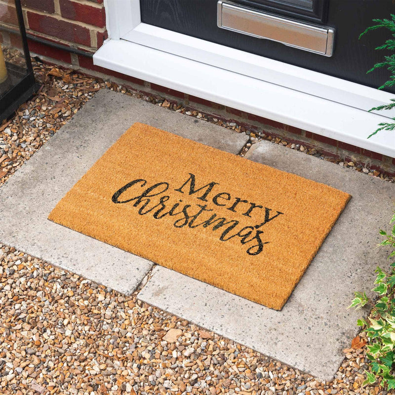 Christmas Door Mat - 60x40cm - Merry Christmas