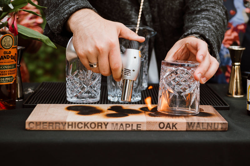 Home Bar Smoking Board - Smoked Old Fashioned Board