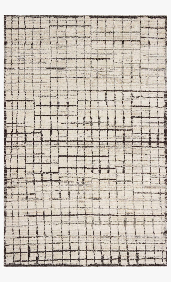 Loloi Bleecker Collection BLE-01 JM Ivory / Charcoal