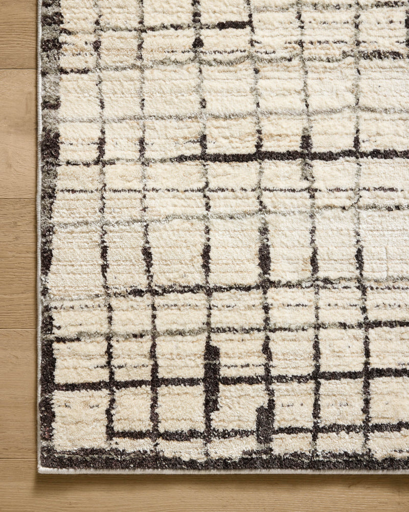 Loloi Bleecker Collection BLE-01 JM Ivory / Charcoal