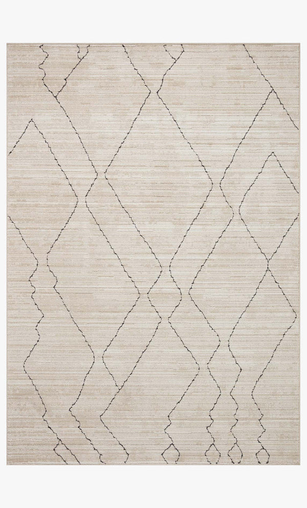 Loloi II Darby Collection DAR-03 Sand / Charcoal