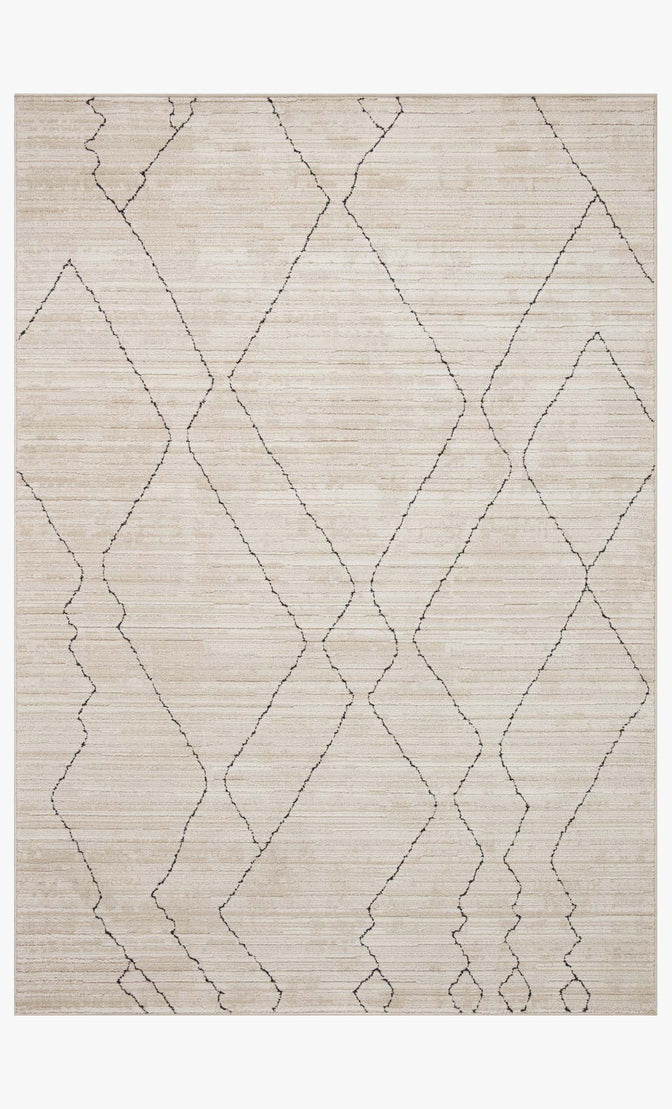 Loloi II Darby Collection DAR-03 Sand / Charcoal