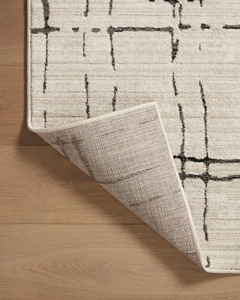 Loloi II Darby Collection DAR-06 Sand / DK. Grey
