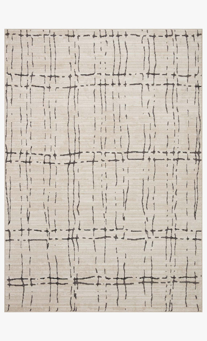 Loloi II Darby Collection DAR-06 Sand / DK. Grey