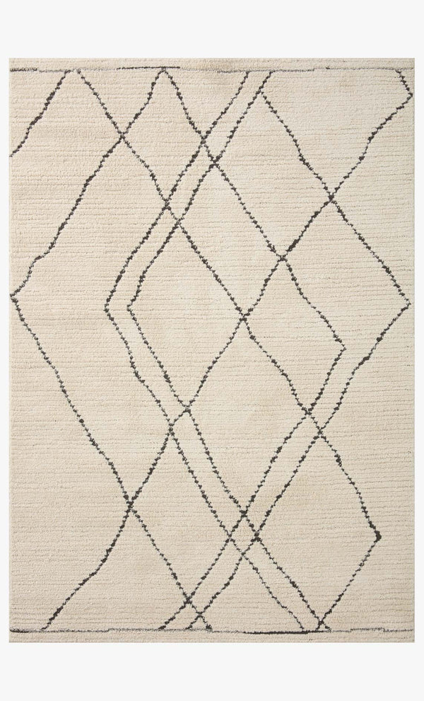 Loloi II Fabian Collection FAB-02 Ivory / Charcoal