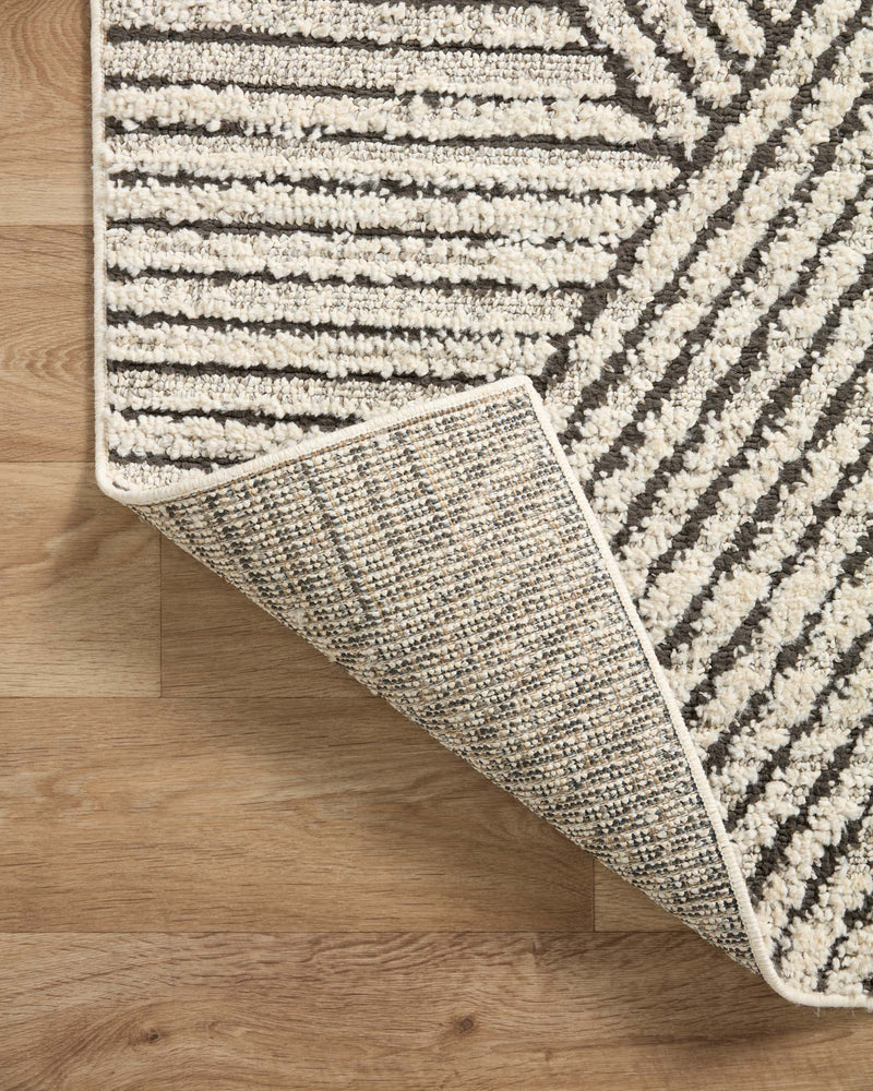 Loloi II Fabian Collection FAB-06 Charcoal / Ivory