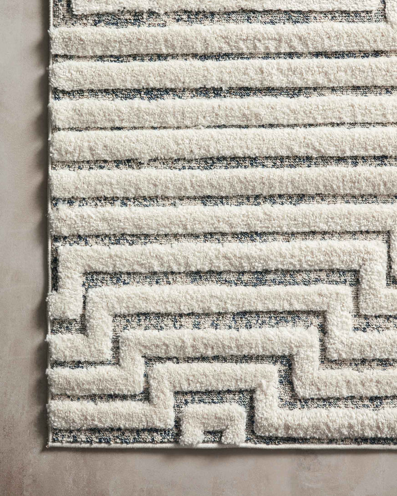 Loloi Hagen Collection HAG-03 White / Sky
