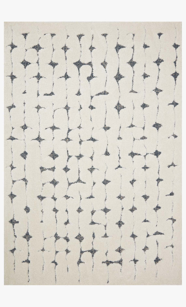 Loloi Hagen Collection HAG-04 White / Navy