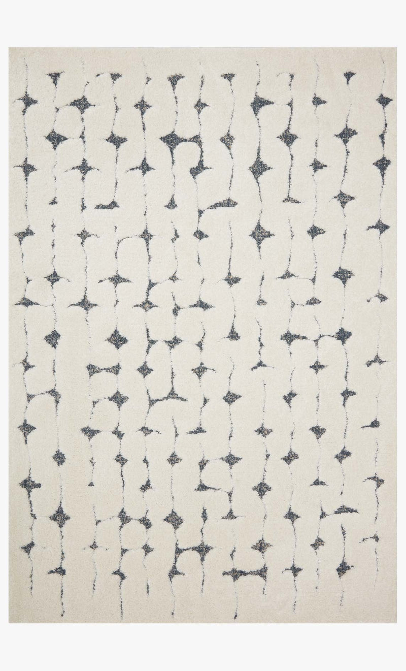 Loloi Hagen Collection HAG-04 White / Navy