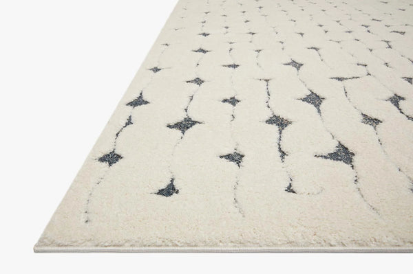 Loloi Hagen Collection HAG-04 White / Navy