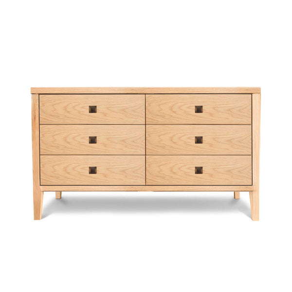 Hara 6 Drawer Dresser Natural Oak