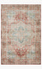 Loloi Heidi Collection Terracotta Aqua