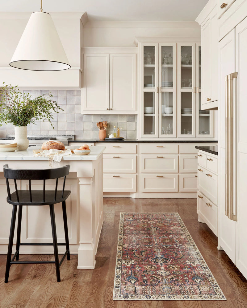 Chris Loves Julia × Loloi Jules Collection JUL-01 CJ Merlot / Multi