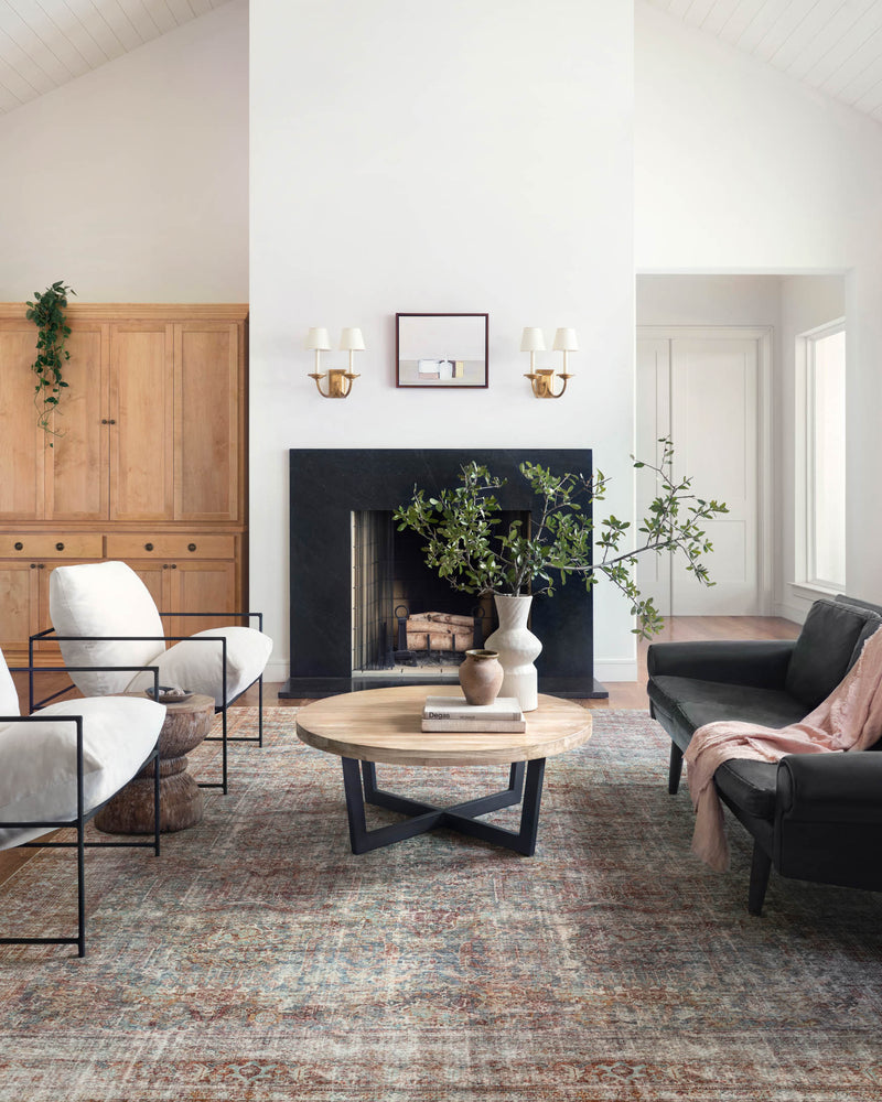 Chris Loves Julia × Loloi Jules Collection JUL-05 CJ Lagoon / Brick