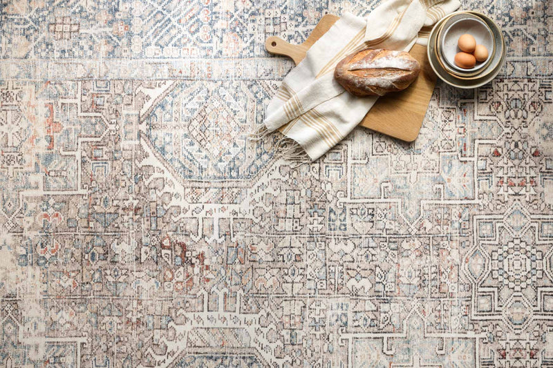 Chris Loves Julia × Loloi Jules Collection CJ JUL-07 Natural / Ocean