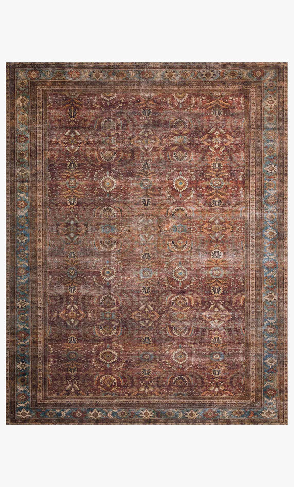 Loloi Layla Collection LAY-01 Brick / Blue