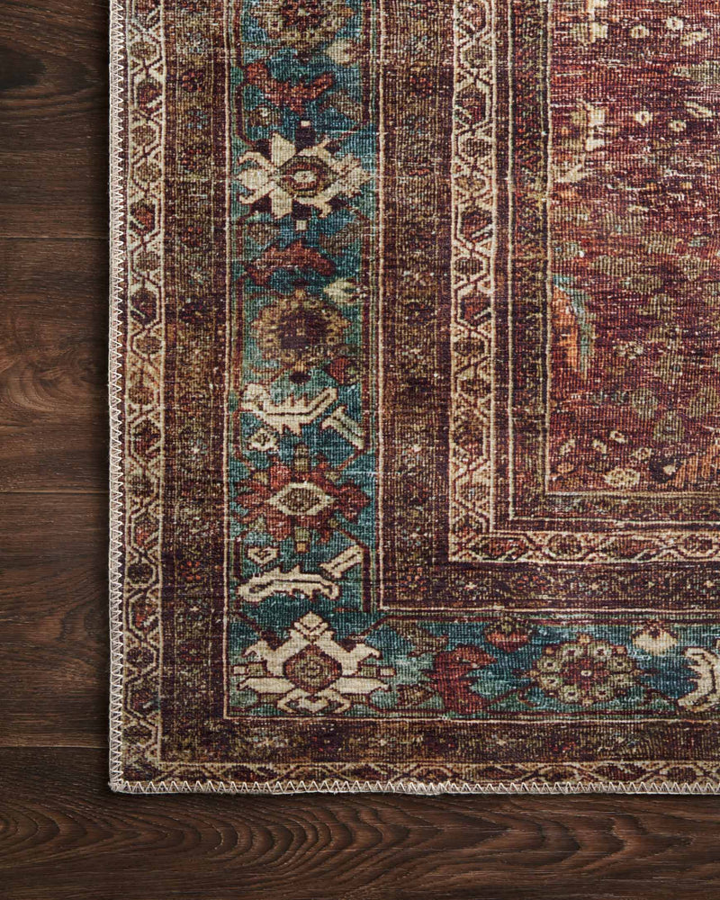 Loloi Layla Collection LAY-01 Brick / Blue