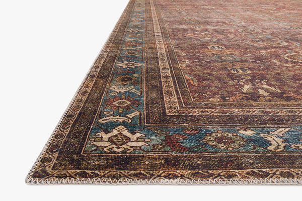 Loloi Layla Collection LAY-01 Brick / Blue