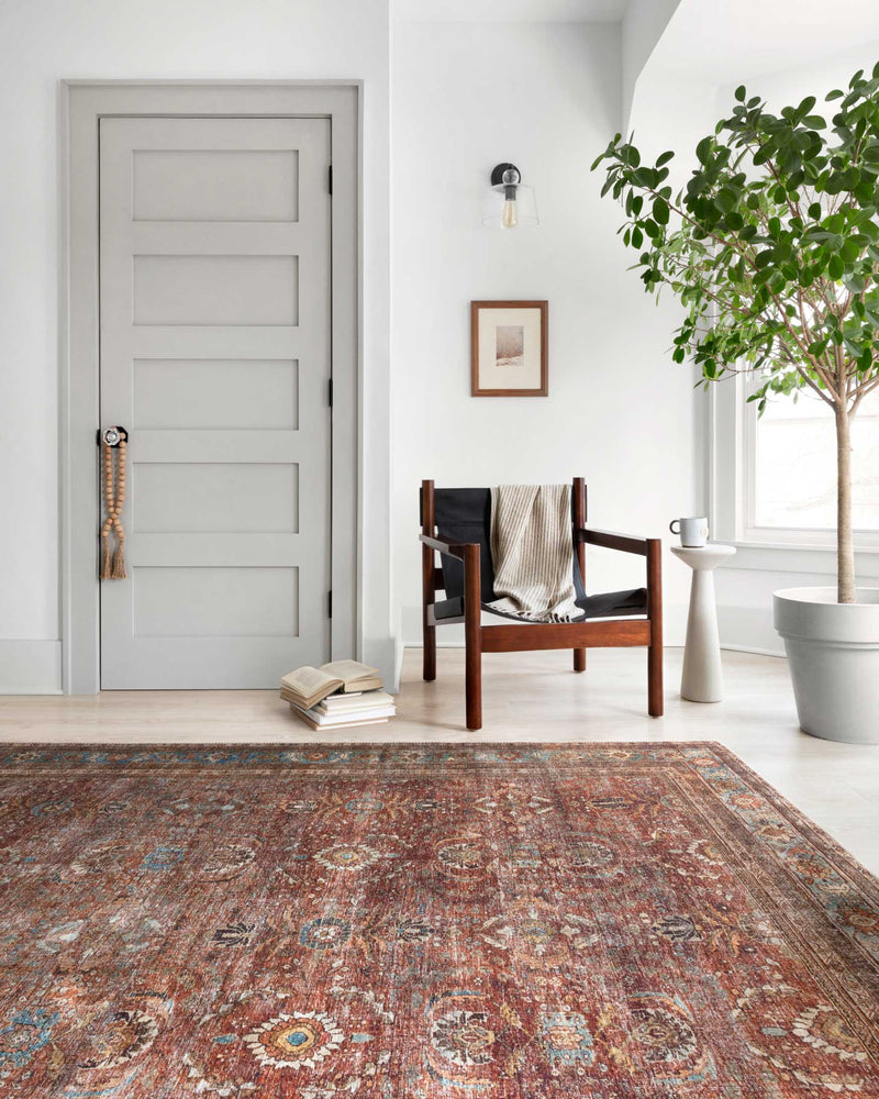 Loloi Layla Collection LAY-01 Brick / Blue