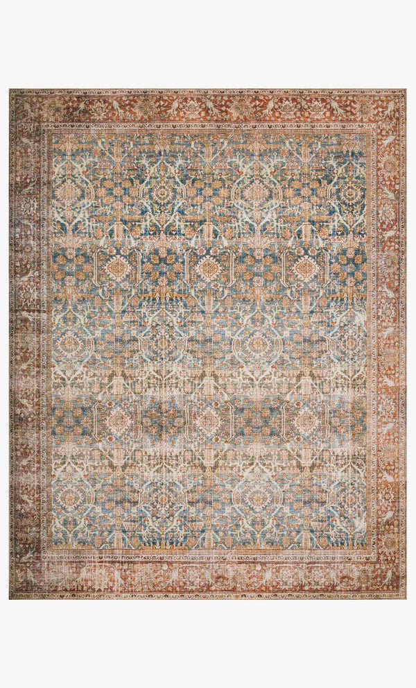 Loloi Layla Collection LAY-04 Ocean / Rust