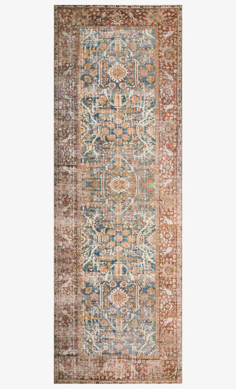 Loloi Layla Collection LAY-04 Ocean / Rust