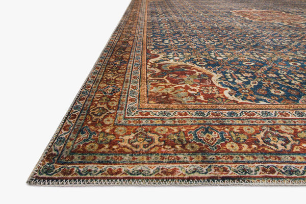 Loloi Layla Collection LAY-09 Cobalt Blue / Spice