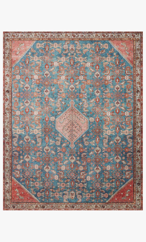 Loloi Layla Collection LAY-10 Marine / Clay