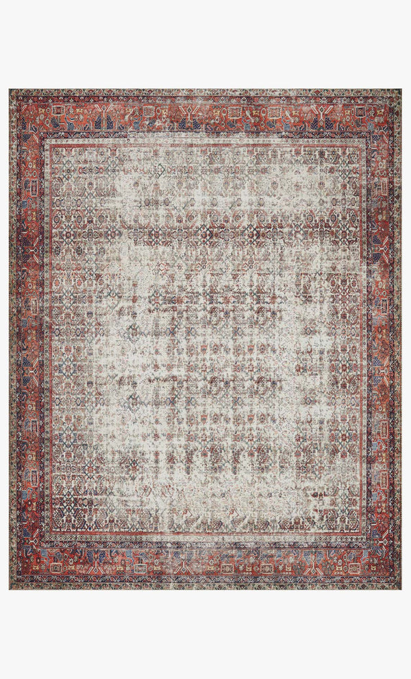 Loloi Layla Collection LAY-12 Ivory / Brick