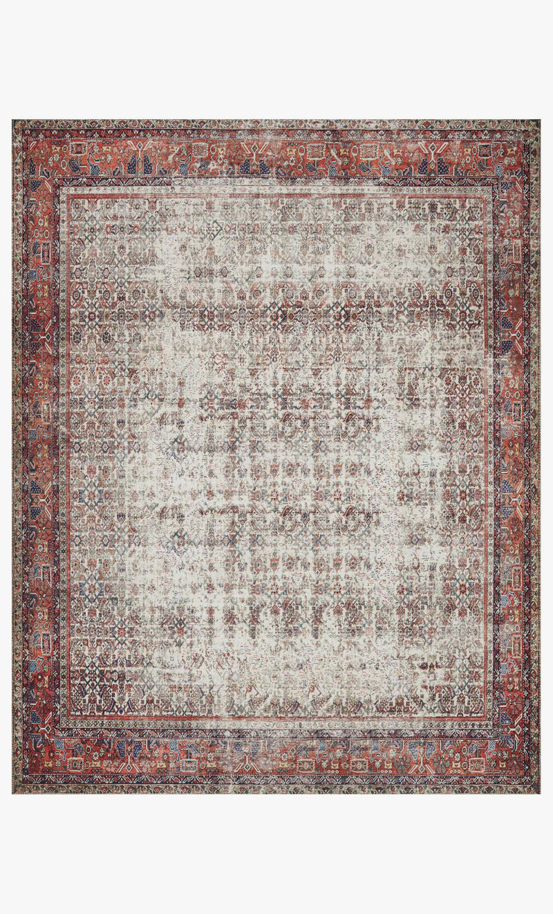 Loloi Layla Collection LAY-12 Ivory / Brick