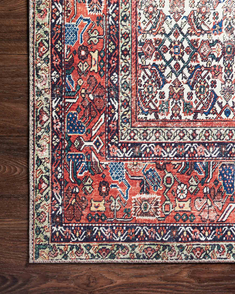 Loloi Layla Collection LAY-12 Ivory / Brick