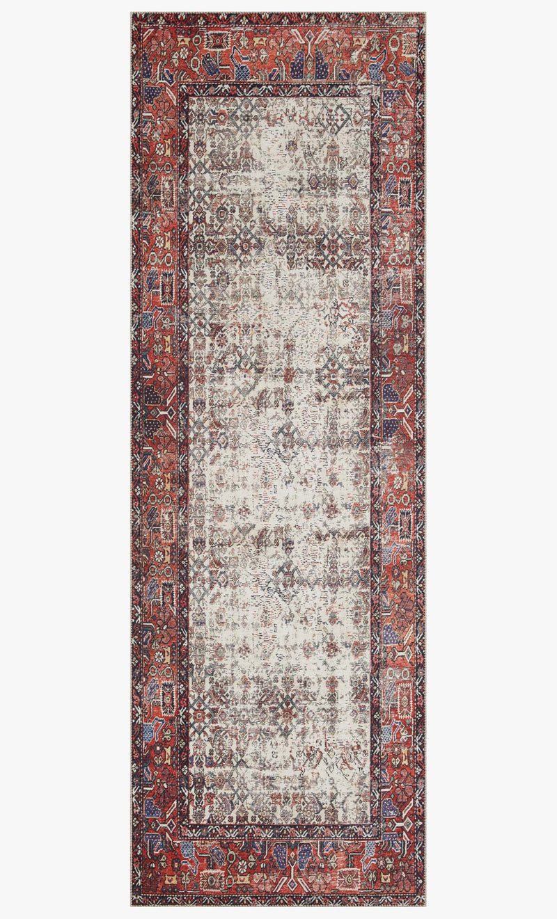 Loloi Layla Collection LAY-12 Ivory / Brick