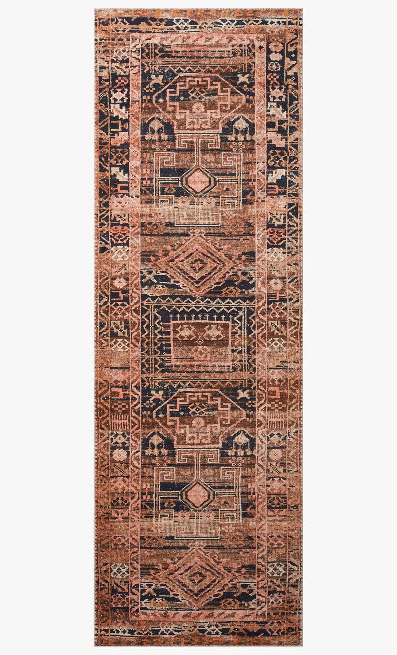 Loloi Layla Collection LAY-14 Mocha / Blush
