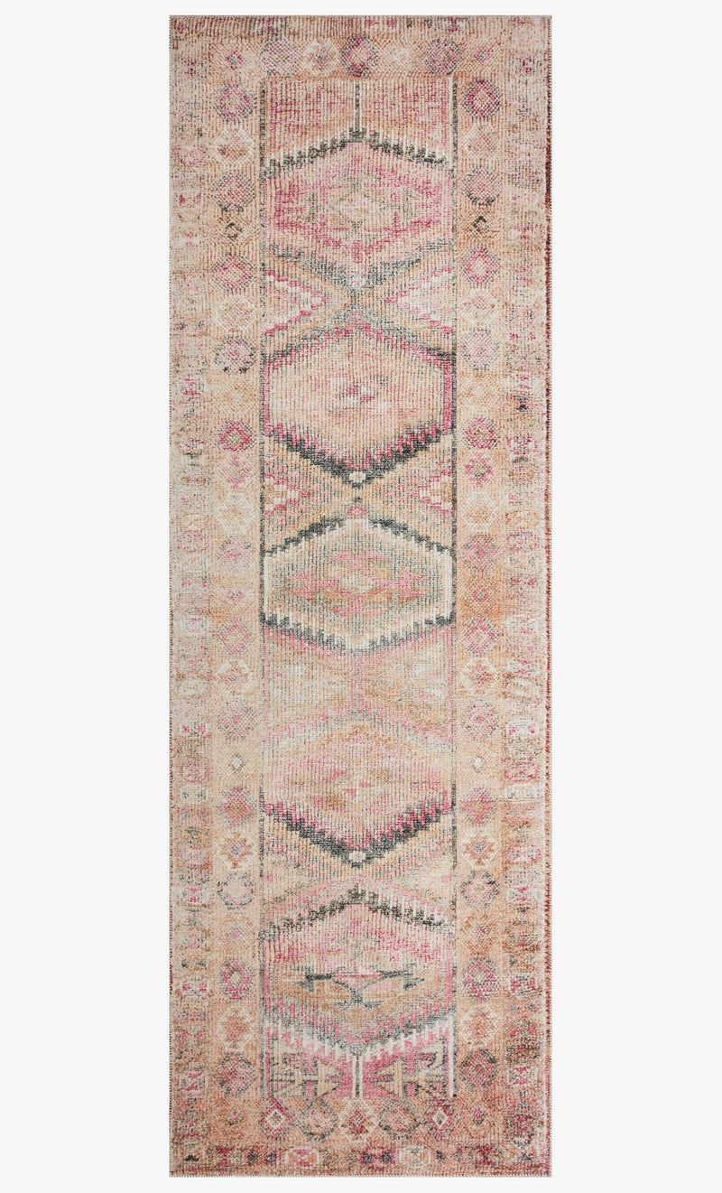 Loloi Layla Collection LAY-17 Pink / Lagoon