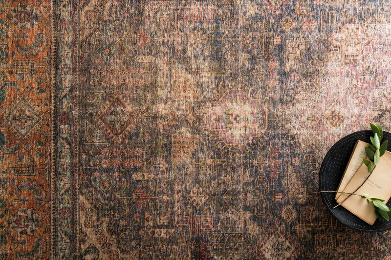 Loloi Loren Collection LQ-02 Plum / Multi