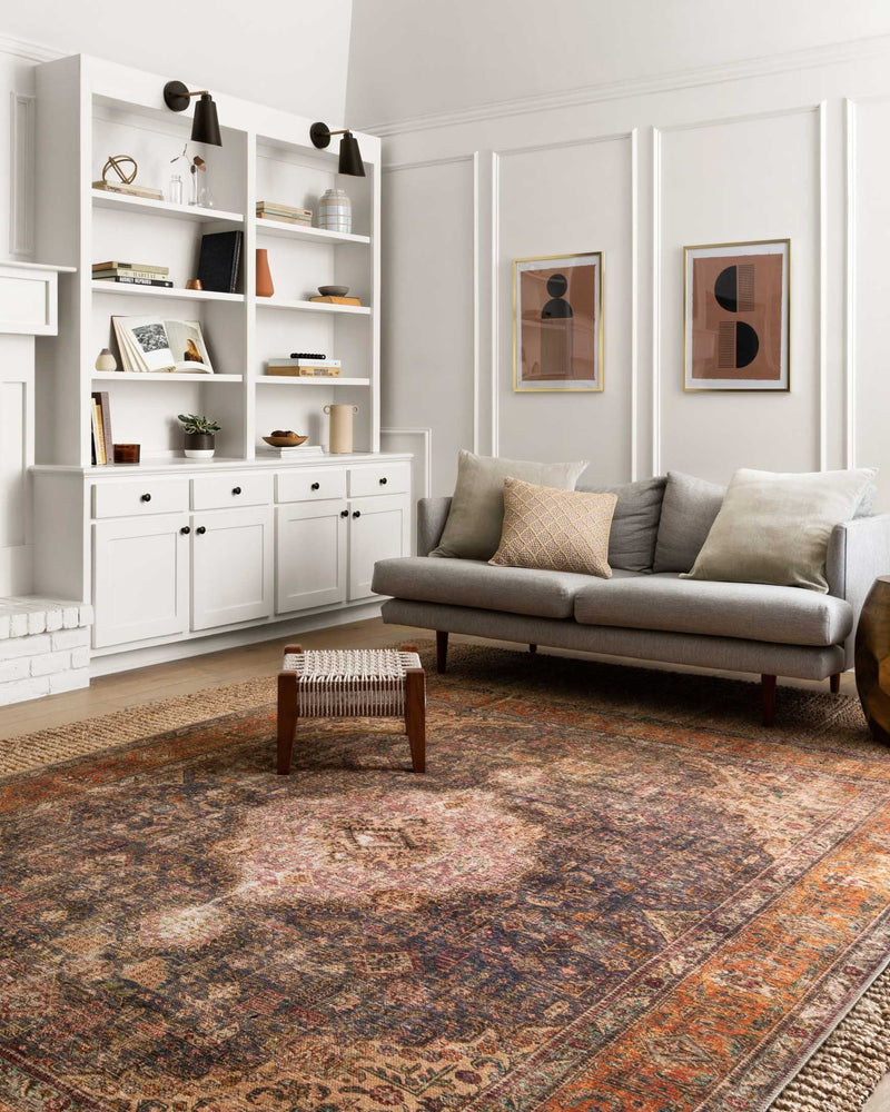 Loloi Loren Collection LQ-02 Plum / Multi