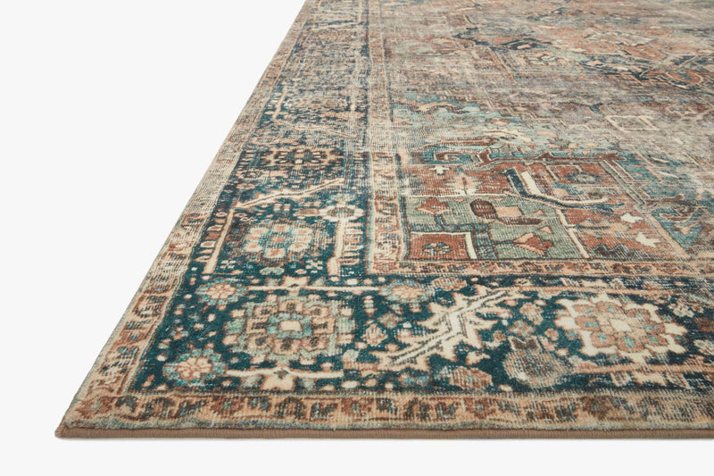 Loloi Margot Collection MAT-02 Terracotta / Lagoon