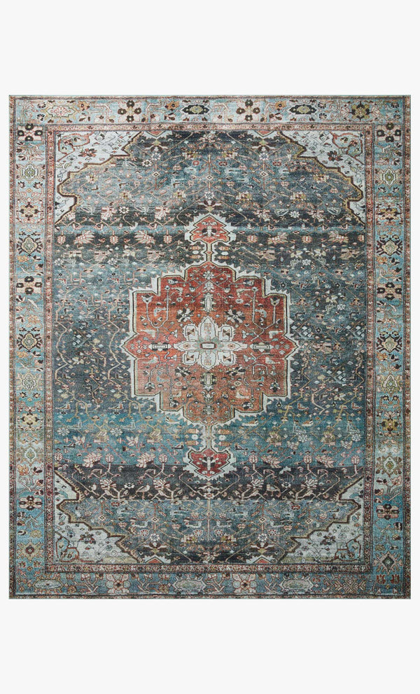 Loloi Margot Collection MAT-05 Ocean / Brick
