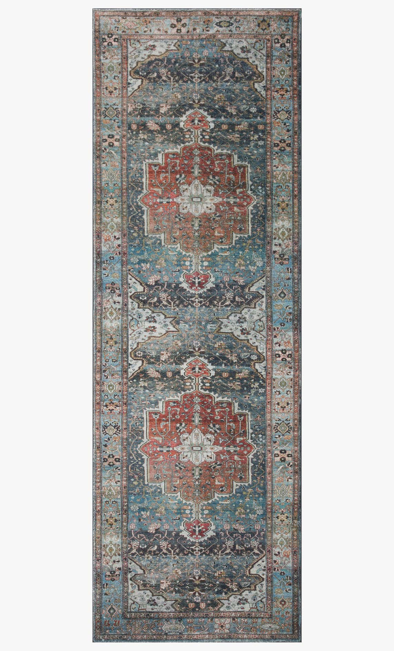 Loloi Margot Collection MAT-05 Ocean / Brick