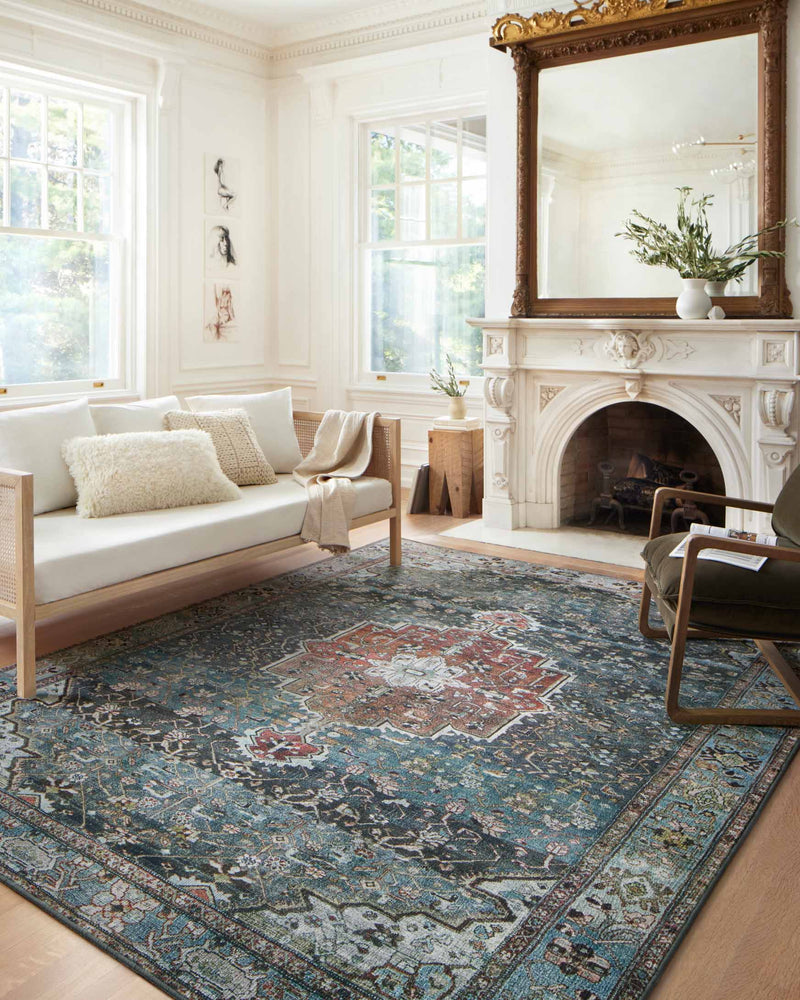 Loloi Margot Collection MAT-05 Ocean / Brick
