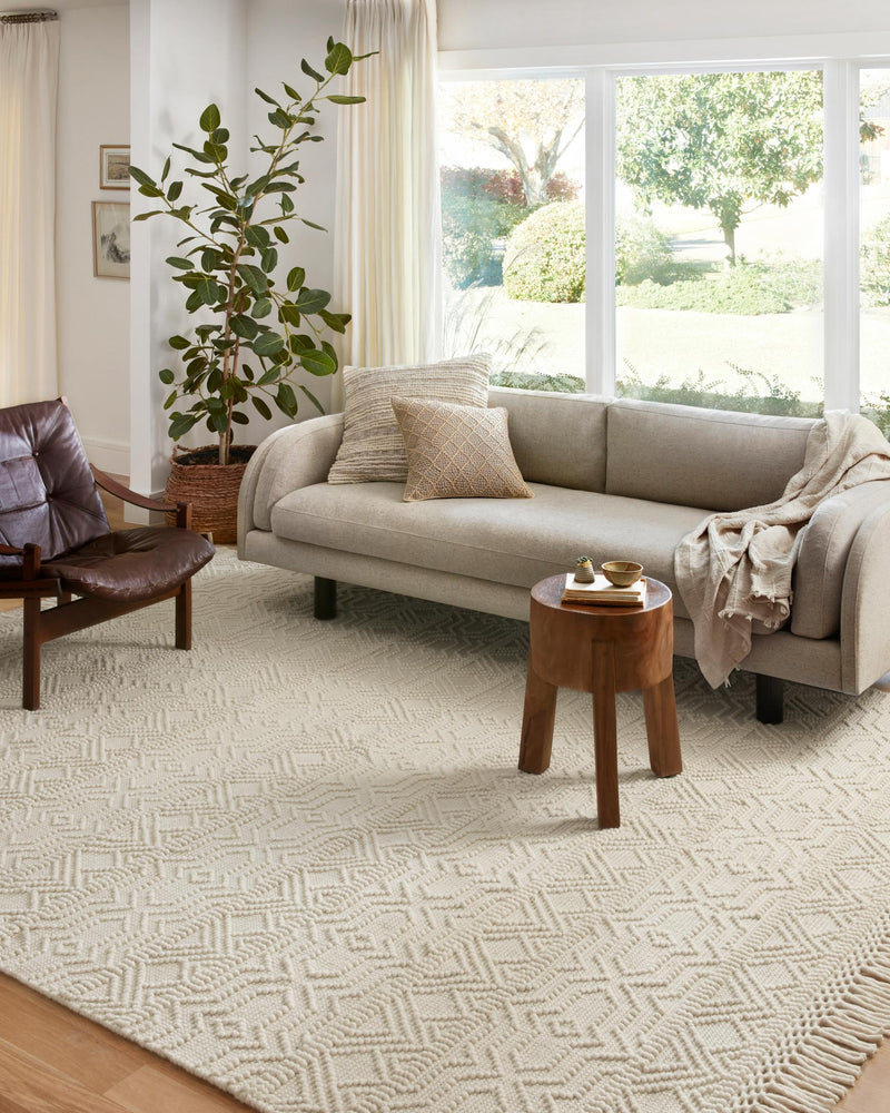 Loloi Noelle Collection NOE-04 Ivory / Ivory (Floor Model)