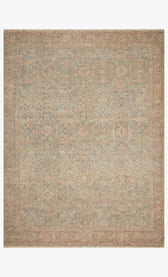 Loloi Priya Collection Denim Rust