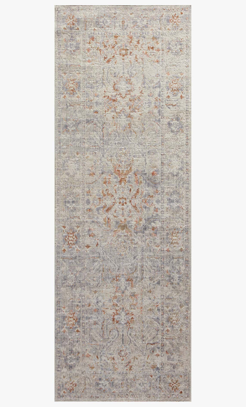 Loloi Rosemarie Collection ROE-05 CJ Oatmeal / Lavender