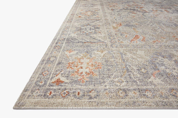 Loloi Rosemarie Collection ROE-05 CJ Oatmeal / Lavender