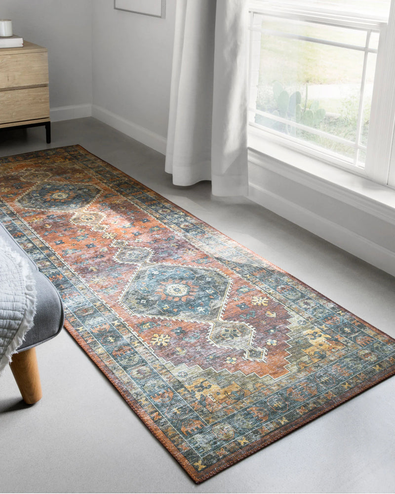Loloi Skye Collection SKY-11 Rust / Blue