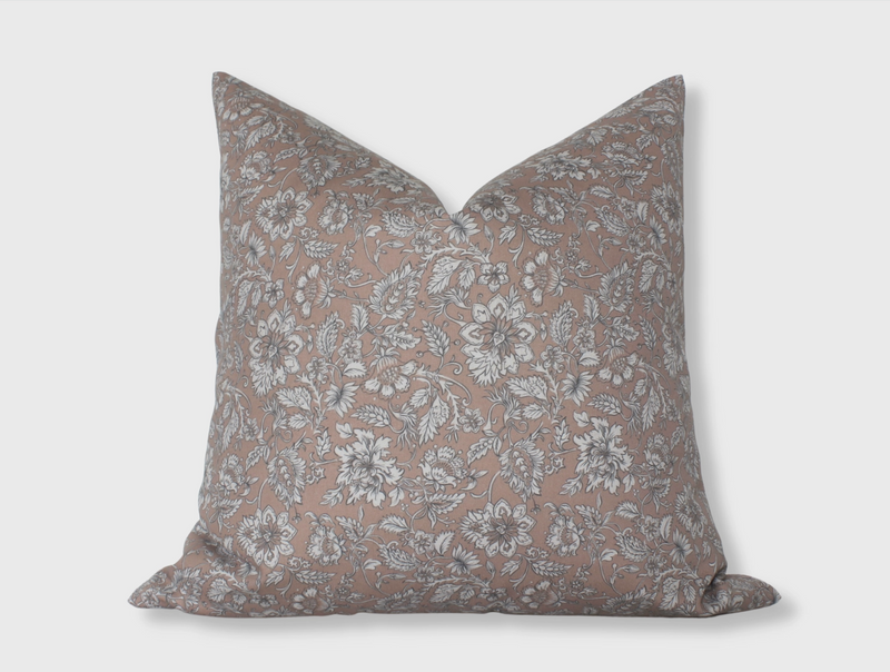 Dusty Rose Throw Pillow