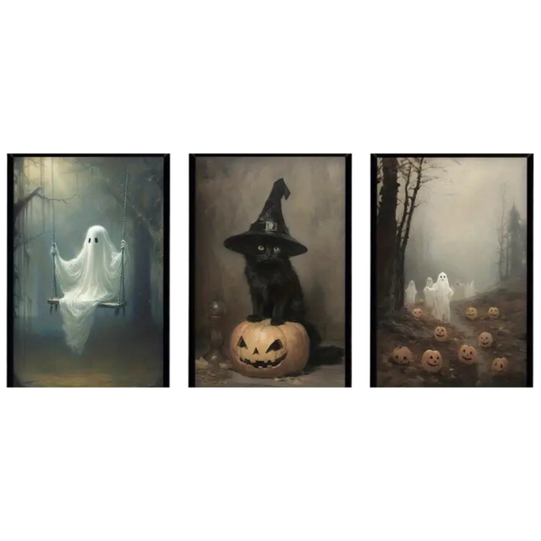 Halloween Vintage Art Prints