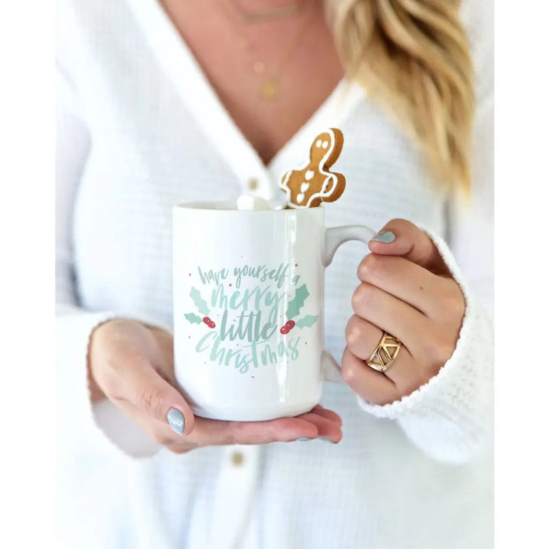 Have Yourself A Merry Little Christmas Porcelain Ceramic Mug