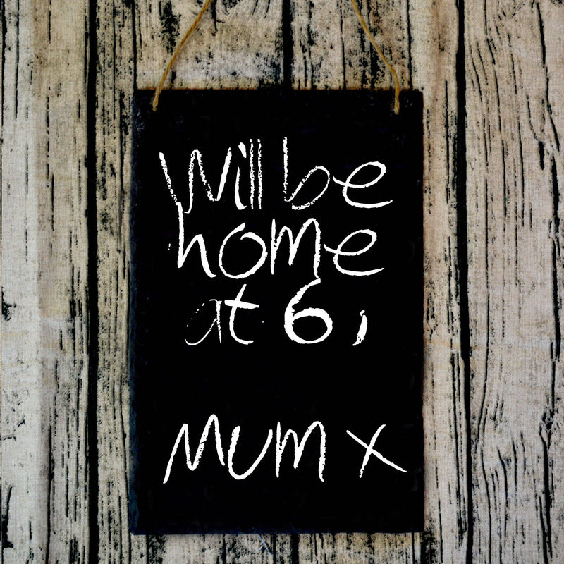 Hanging Slate Notice and Menu Board